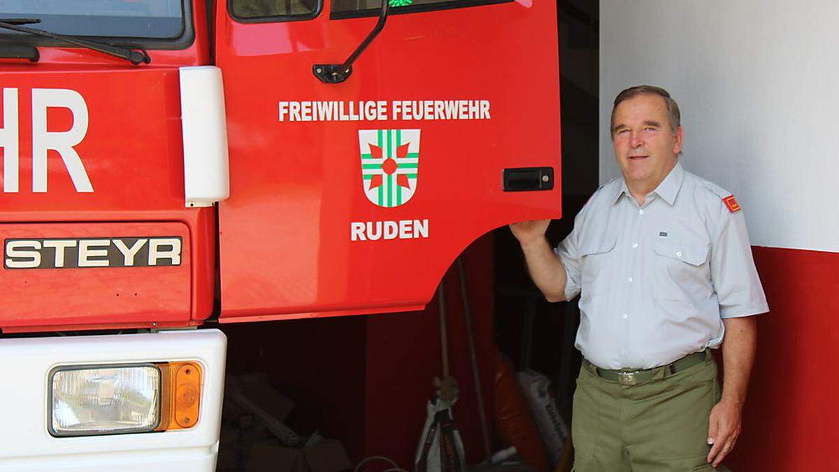 Hubert Kreuz senior ist Träger der Lebensrettungsmedaille des Landes