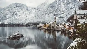 So schön kann der Winter in Hallstatt sein