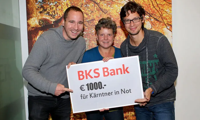 Alexander Tauchhammer spendete 1000 Euro