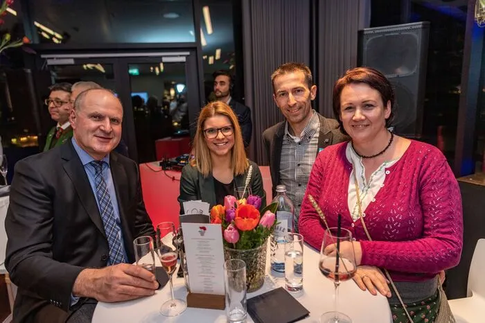 Auch Ardnings Bürgermeister Reinhard Metschitzer (l.) war da