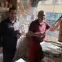 Abdullah Aydin mit Sohn Ferhat im eigenen Kebab-Geschäft in der Leobener Homanngasse
