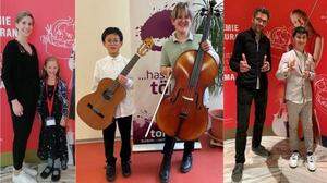 Preisregen beim „prima la musica“ für drei Völkermarkter Musikschulen