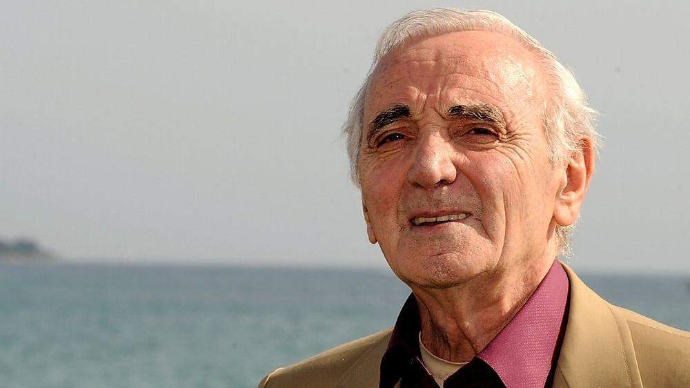 Aznavour im Jahr 2009