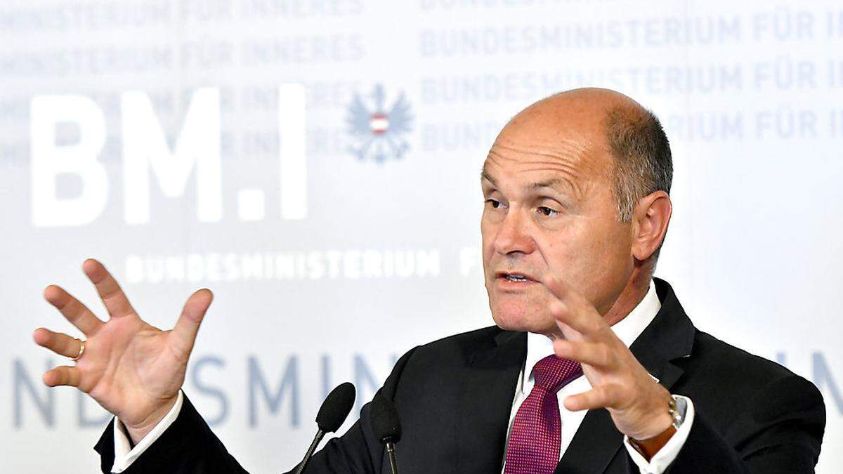 Innenminister Wolfgang Sobotka (ÖVP)