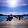 Der Wörthersee hat derzeit 20,7 Grad – gemessen in Pörtschach