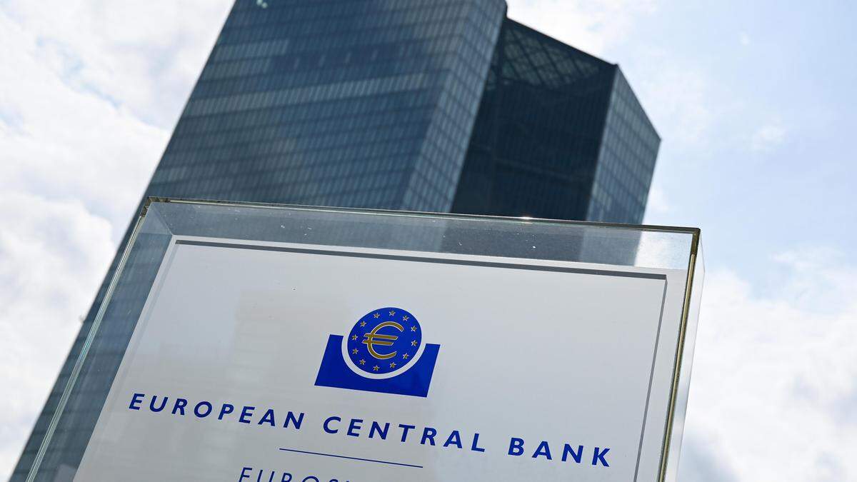 Die EZB-Zentrale in Frankfurt 
