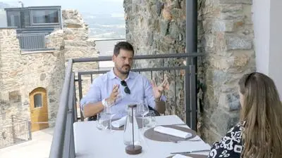 Martin Jezeršek wagt auf der Burg Taggenbrunn einen Neustart