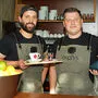 Neue Pächter: Mate Gerebics und Lukas Peinsitt (von links)