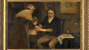 Dr. Edward Jenners erste Pockenimpfung 1796 