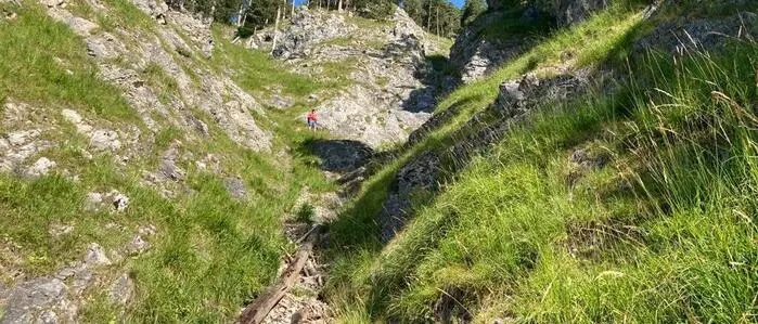 Die 54-Jährige war am Weg Richtung Pertisau abgestürzt und wurde von der Rettung erstversorgt
