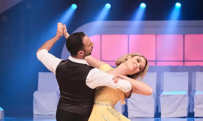 Corinna Kamper & Danilo Campisi beim Langsamen Walzer