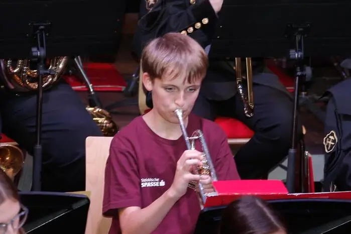 Auch der musikalische Nachwuchs trug zu dem gelungenen Abend bei.