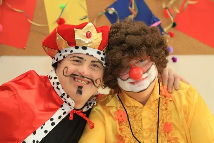Diese Idee wurde auch umgesetzt, gemeinsam mit der Lebenshilfe Murau und Leoben wurde der Fasching gefeiert.