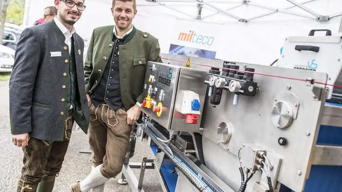 Die Besucher konnten sich rund um den Obstanbau informieren.
