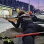 Im Langlauf-Zentrum St. Jakob steht der einzige Biathlon-Schießstand Österreichs mit Flutlicht