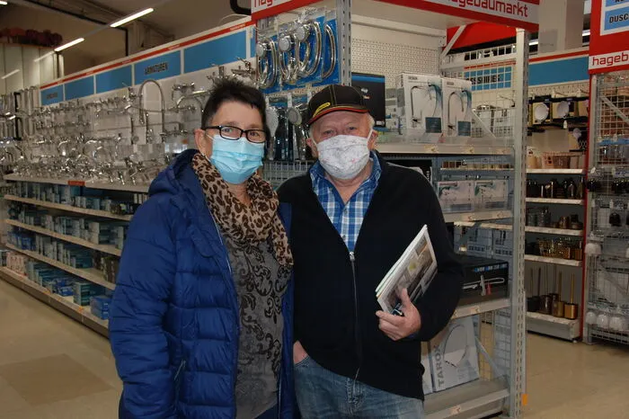 Lisbeth und Otto Wabnegg: "Wir freuen uns jetzt auch auf eine ruhige Zeit und werden zu Hause ausmalen. Der Lockdown soll die Menschen zum Nachdenken anregen. Wir kaufen ohnehin alle viel zu viel."