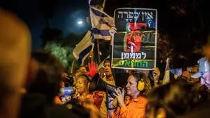 Proteste gegen Netanjahu in Tel Aviv