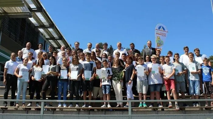 Immer sicher unterwegs sind die Schüler der vierten Klassen der NMS Stallhofen