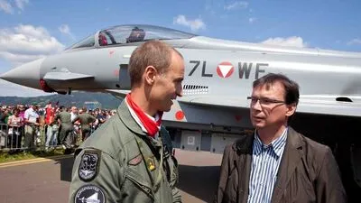 Darabos bei der Airpower in Zeltweg