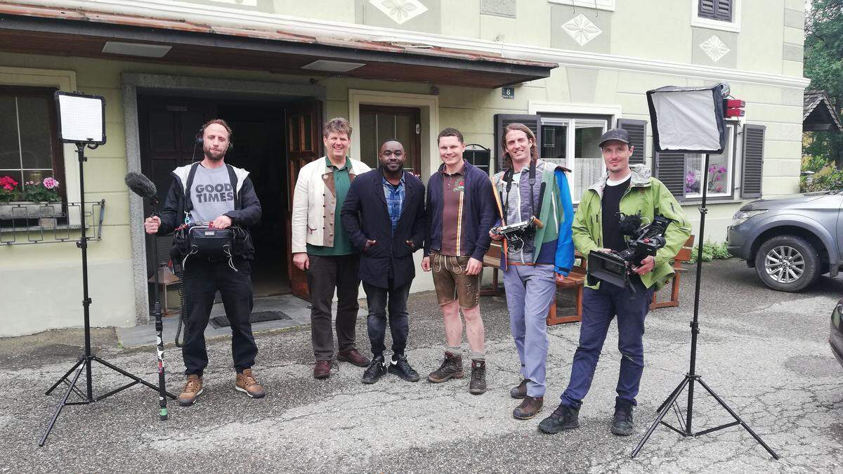 Der Koch Nelson Müller wurde in Eberstein herzlichst empfangen