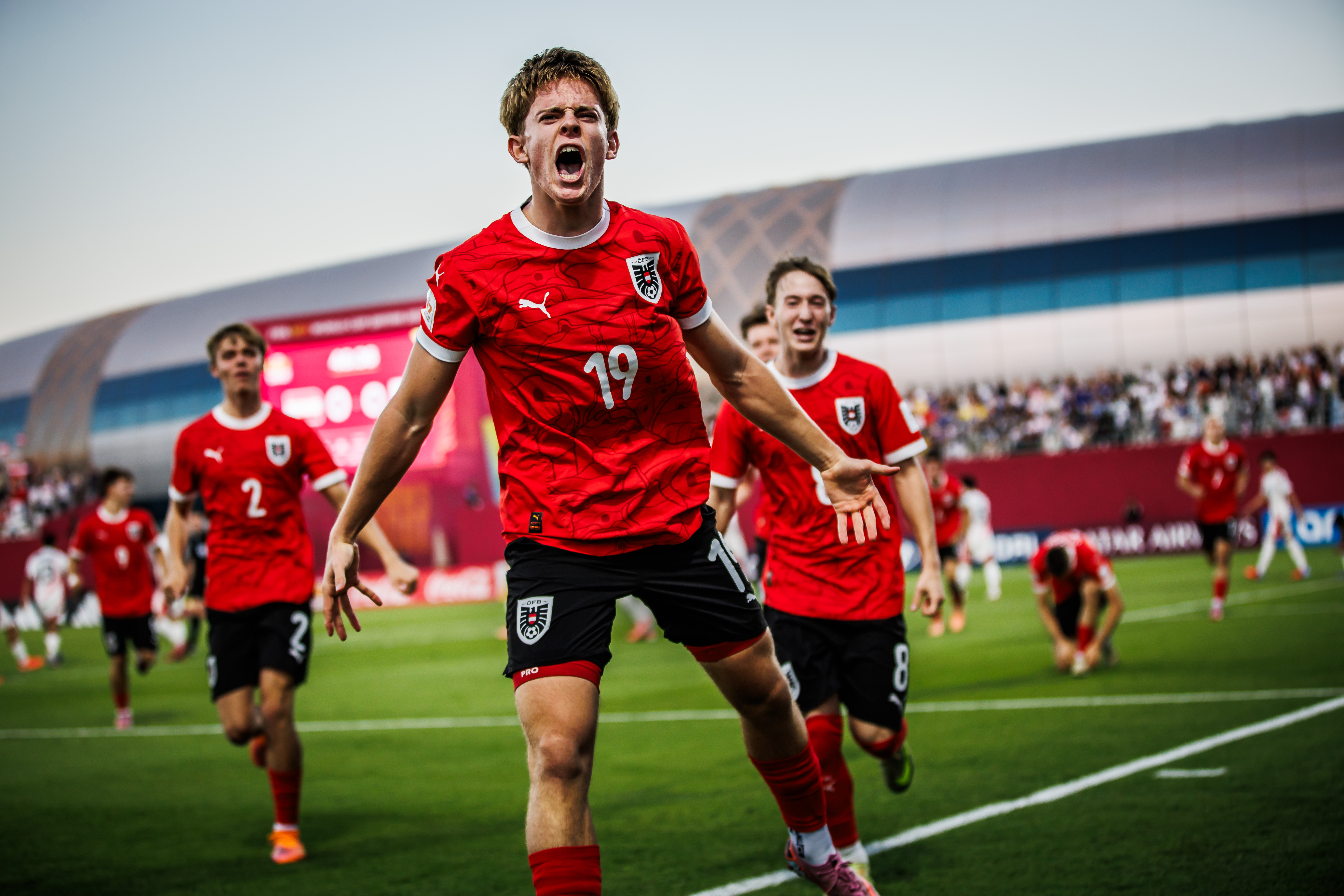 Johannes Moser jubelte über seinen bereits sechsten Turniertreffer 