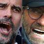 Pep Guardiola und Jürgen Klopp