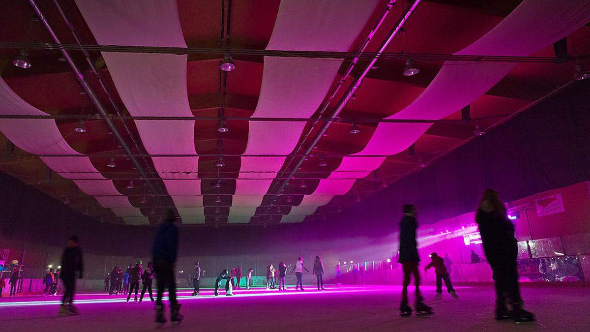 Am 11. November findet die erste Eisdisco in dieser Saison statt