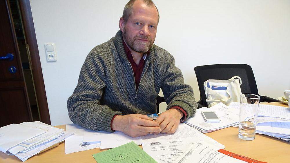 Wolfgang Feigl, früher Gemeidnerat für die Grünen und die KPÖ in Weiz, musste in Deutschland zwei Monate im Gefängnis verbringen