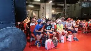 Im Südbahnmuseum wurden die Gewinnerkinder prämiert