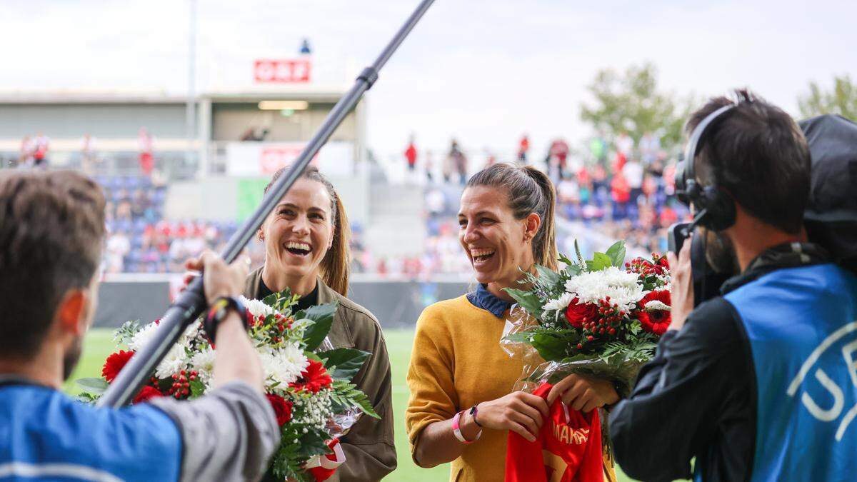 Viktoria Schnaderbeck und Lisa Makas beendeten 2022 ihre Karriere