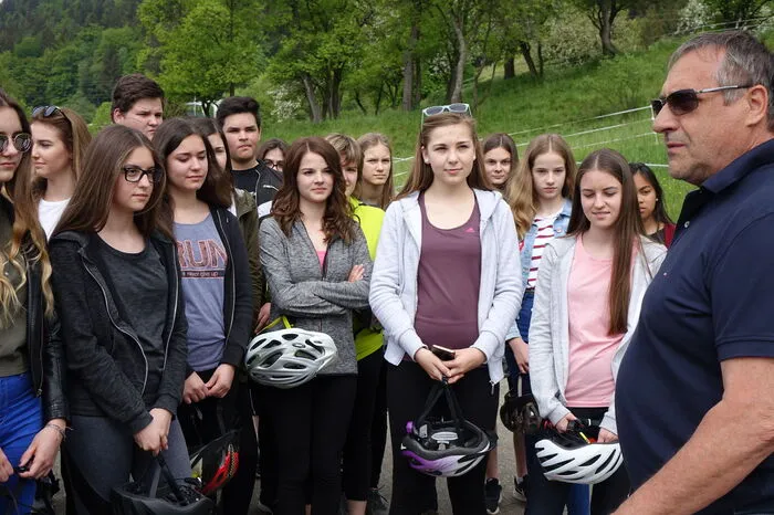 Nach einer kurzen Einführung ging es los für die Schüler.