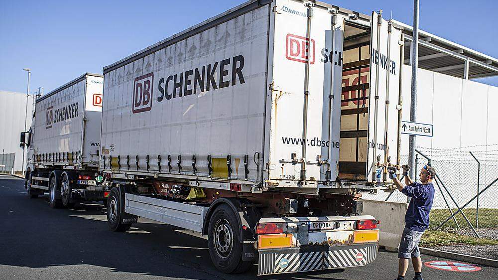 45.000 Fahrzeuge sind europaweit bei DB Schenker im Einsatz