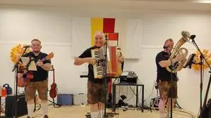 Das Ensemble Lamprecht sorgte für Stimmung