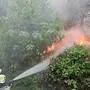 Drei Feuerwehren waren im Einsatz