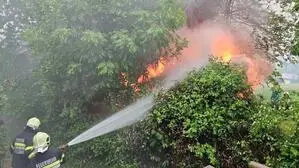 Drei Feuerwehren waren im Einsatz