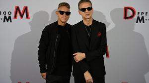 Martin Gore (links) und Dave Gahan, der &quot;Rest&quot; von Depeche Mode