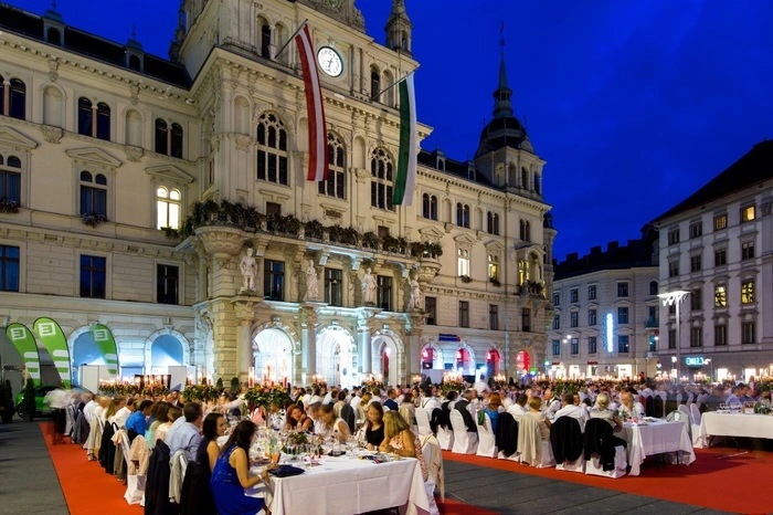Und das mitten auf dem Grazer Hauptplatz.