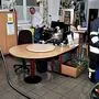 70 Quadratmeter der Bücherei standen am Sonntagnachmittag unter Wasser