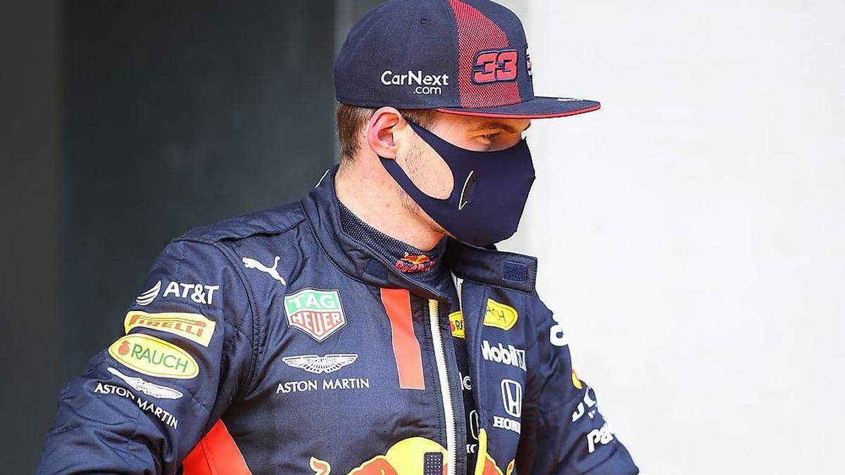 Max Verstappen war sauer