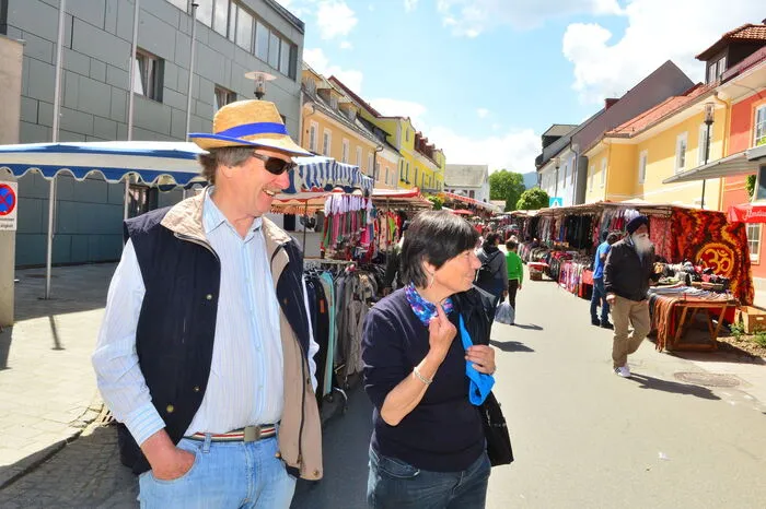 Traditionell am Dienstag in den Bitttagen vor Christihimmelfahrt wird in St. Lambrecht zum Markt geladen.