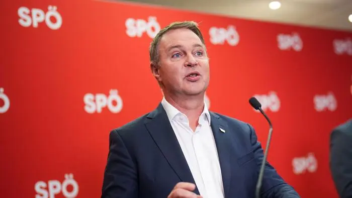 Der SPÖ-Bundesparteivorsitzende Andreas Babler