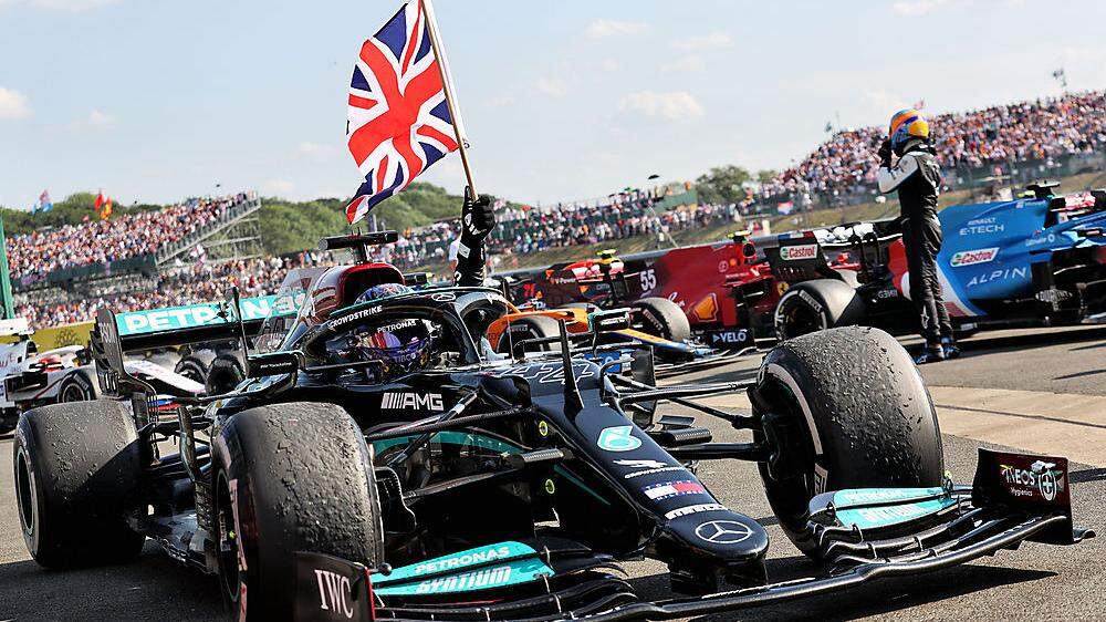 Heimsieg für Lewis Hamilton