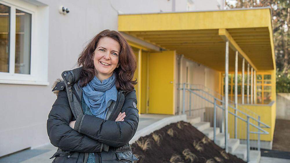 Das Grazer Frauenhaus mit Geschäftsführerin Michaela Gosch: Bisher musste noch keine Frau abgewiesen werden