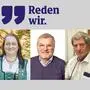 Mit der Kleinen Zeitung diskutieren die beiden Mütter Petra Korp, Tamara Carbonari, der pensionierte Kinderarzt Georg Breisach und Reinhold Kerbl, zuständig für das Kages-Projekt und selbst Abteilungsleiter für Kinder- und Jugendheilkunde am LKH Hochsteiermark (v. l.)