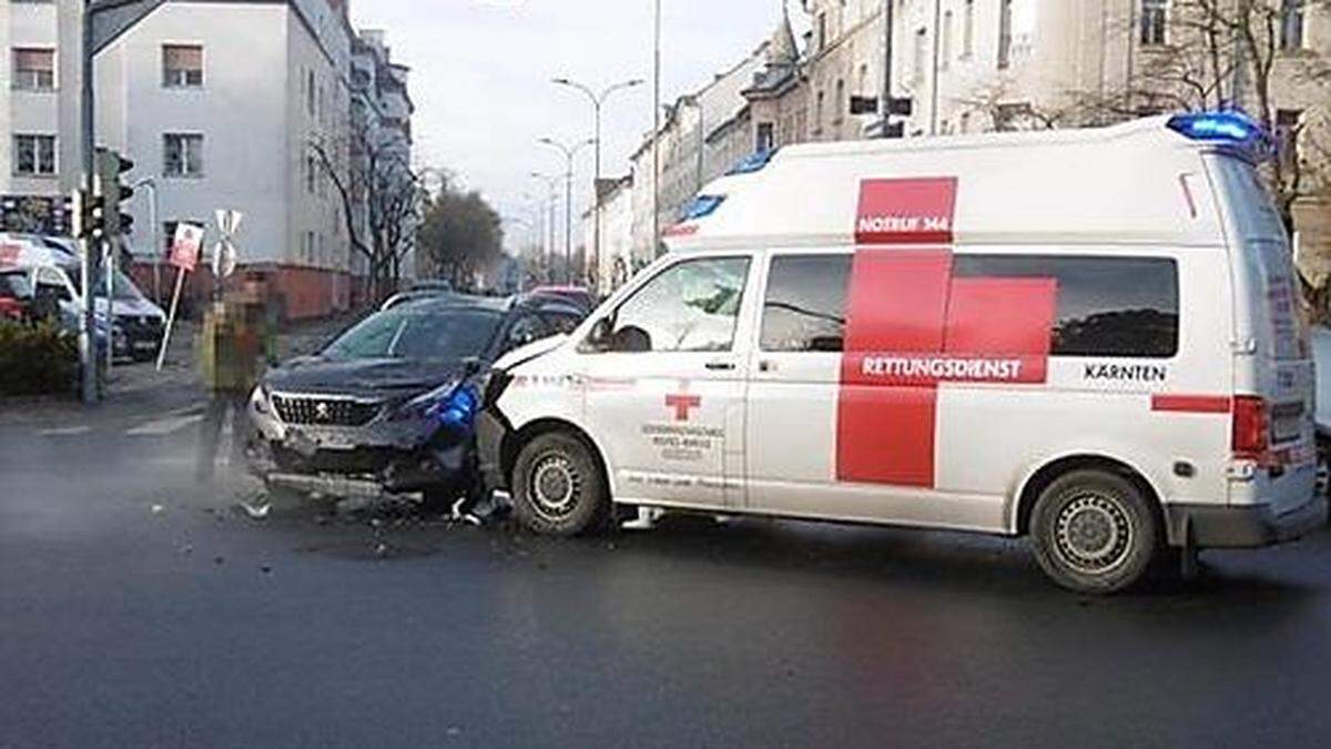 Ende des Vorjahres ist es in Klagenfurt zu einem Unfall gekommen