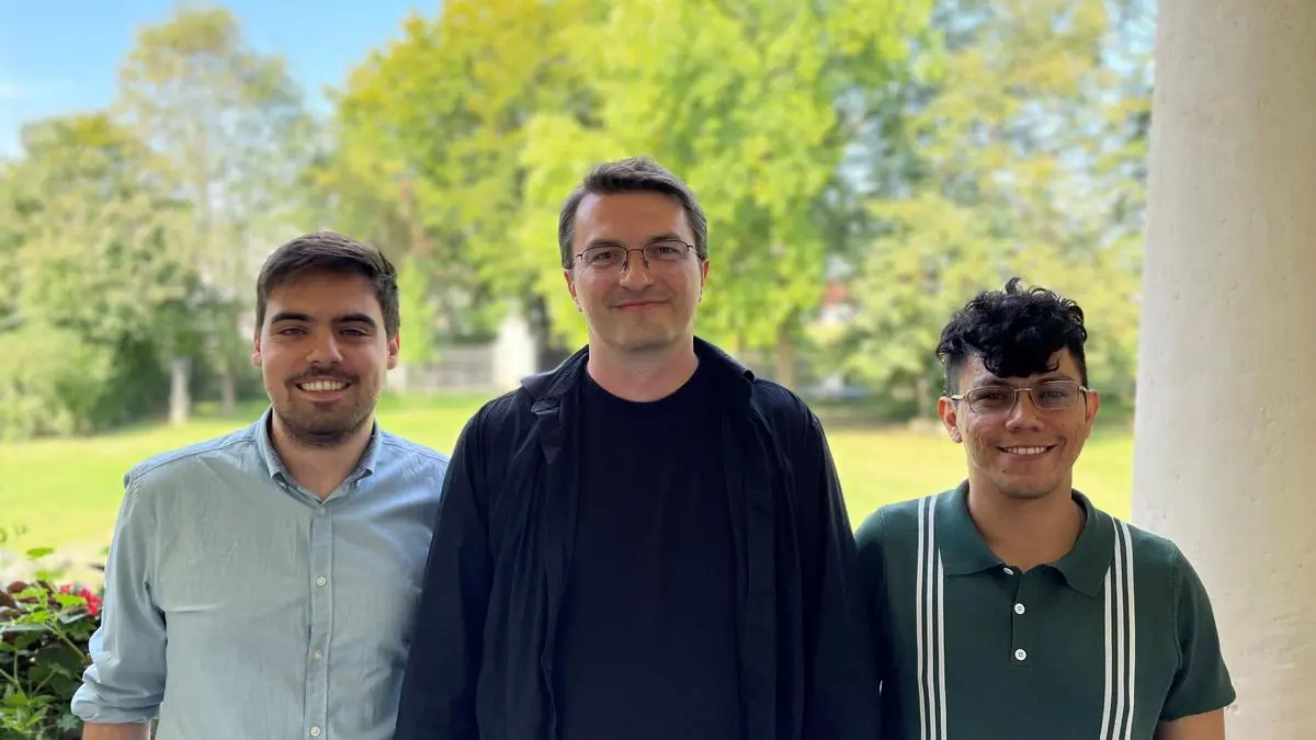 Das Veranstaltungsteam (v.l.): Eduardo Ferreira, Gernot Eichmann und Luis Raul Torres Rojas