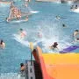 Bei der Hitze ist im Freibad Voitsberg viel los