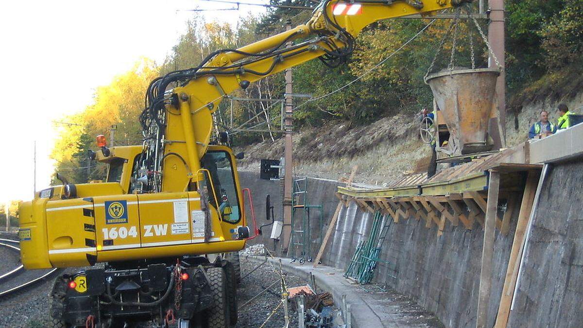 Gleisbau- und Erhaltungsarbeiten werden umgesetzt, dafür muss die Bahnstrecke gesperrt werden