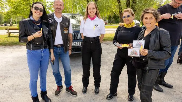 Die Route führte diesmal vom Eventgelände Arneitz am Faakersee über Velden und Liebensfels zur Feuerwehr St. Veit, wo den Teilnehmern ein stimmungsvoller Empfang bereitet wurde