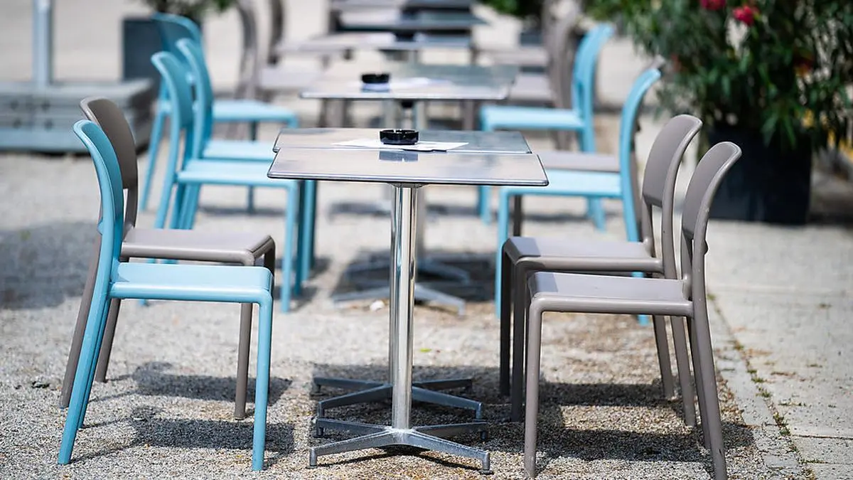 Noch ist's ruhig in der Gastronomie